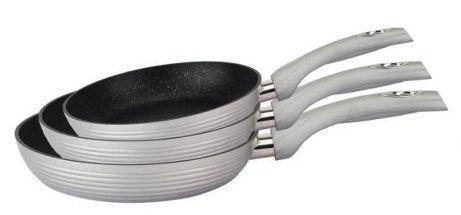 Набор сковородок Royalty Line RL-FM3F Silver 3 pcs