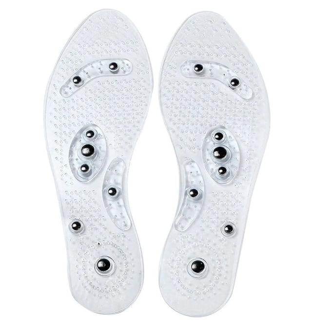 Ортопедические массажные стельки с турмалином и магнитами