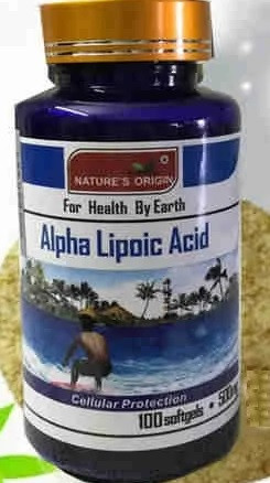 Капсули Alpha Lipoic Acid гарна здорова шкіра, фото 1
