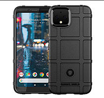 Протиударний чохол бампер для Google Pixel 4 XL чорний гумовий