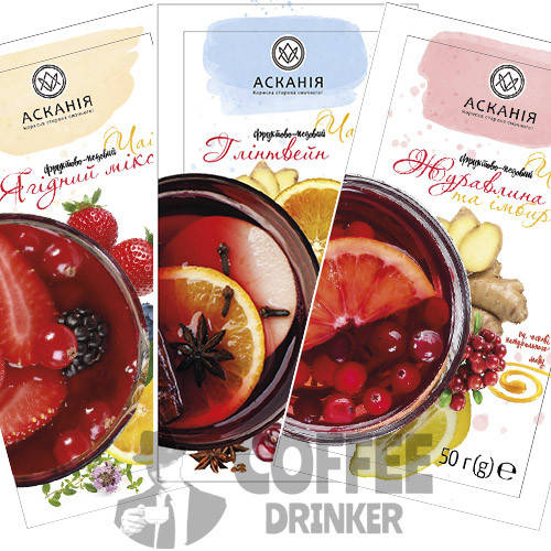 Купить Чаи фруктовые концентраты с мёдом АССОРТИ №3: Ягодный микс ...