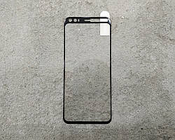9H захисне скло 5D для Google Pixel 4 чорне на весь екран з повною проклейкою