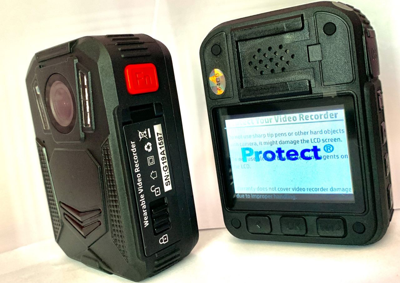 Відеореєстратор нагрудний Protect R02-A 2023, 64Gb.WiFi,(STA,AP) GPS.