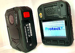 Відеореєстратор нагрудний Protect R02-A 2023, 64Gb.WiFi,(STA,AP)  GPS.