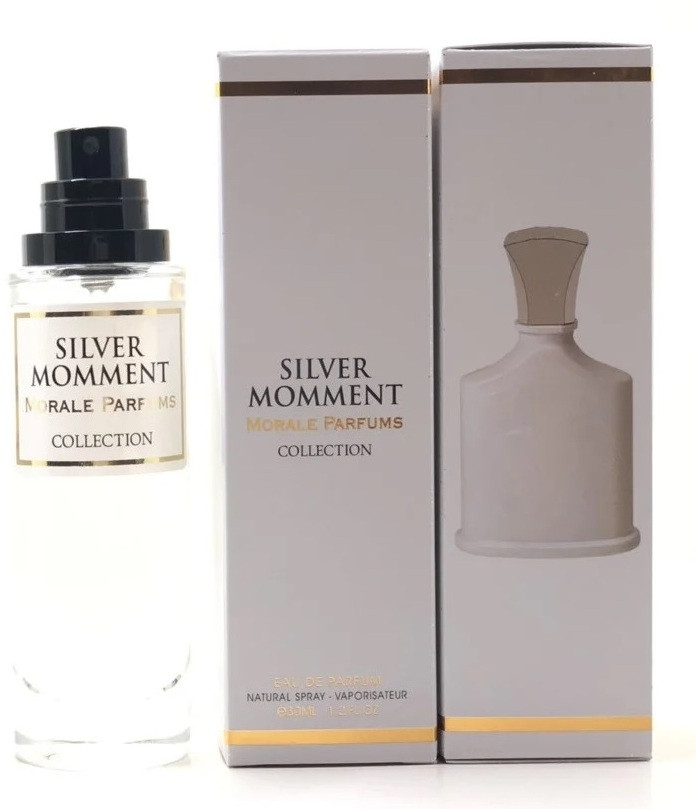 Парфумована вода унісекс SILVER MOMMENT версія Creed Silver Mountain Water 30 мл, Morale Parfums