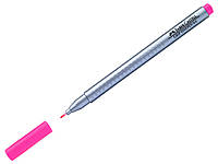 Ручка капілярна 0,4 мм Рожева Faber-Castell Grip Finepen 151619
