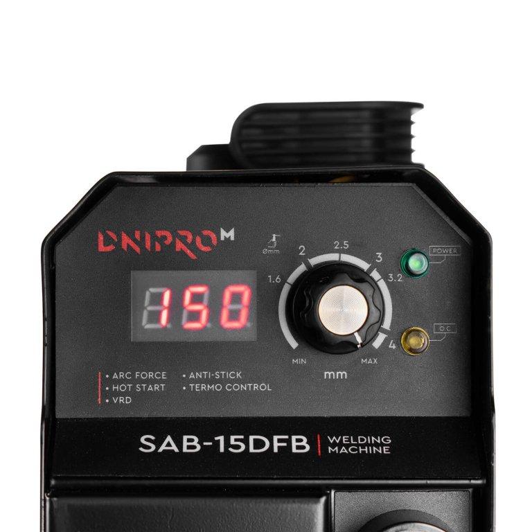 Сварочный аппарат IGBT Dnipro-M SAB-15DFB - фото 7 - id-p1296481425