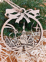 Новорічні ялинкові прикраси. Ялинкові прикраси з фанери. Ялинкові прикраси високої якості.