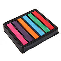 Тимчасова фарба для волосся крейди пастель 6 колір