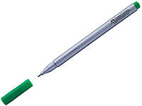 Ручка капілярна 0,4 мм Зелена Faber-Castell Grip Finepen 151667