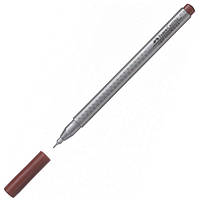 Ручка капиллярная 0,4мм Коричневая Faber-Castell Grip Finepen 151687