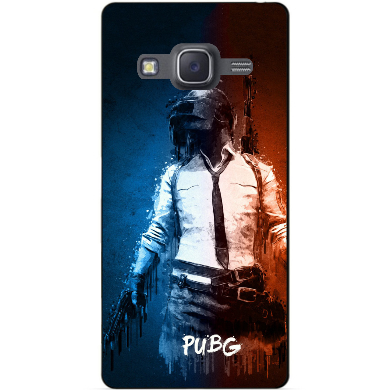 Силіконовий бампер чохол для Samsung J7 Neo з малюнком PUBG