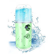Портативный увлажнитель для кожи лица нано спрей NBZ Nano Mist Soraver 30 мл Green