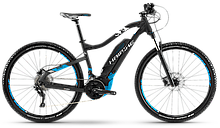 Електровелосипед SDURO HardNine 5.0 HAIBIKE (Німеччина) 2019 (чорний / синій / білий матовий)