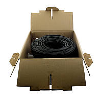 Кабель UTP 4х2х0,51 CCA чорний (зовнішній монтаж)