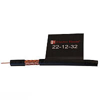 Телевізійний (коаксіальний) кабель RG-6U Cu 1,02 Cu чорний ПЕ