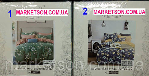 Постільна білизна Євро розмір Сатин 200х230 Koloco, фото 1