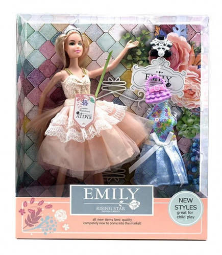 Купить Кукла барби Emily с одеждой и аксессуарами 28 см, цена 204 грн ...