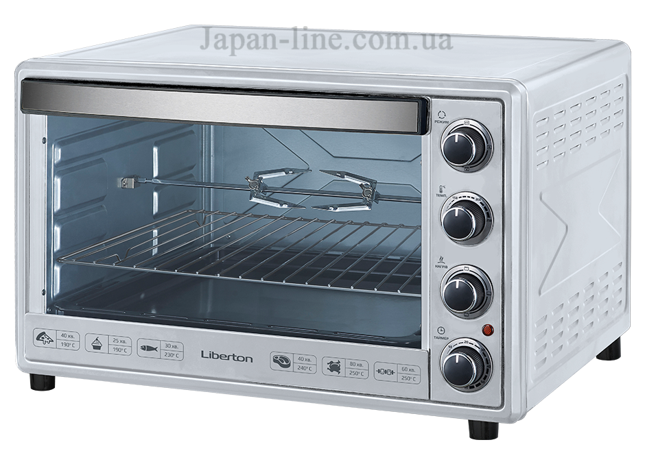 Електродуховка LIBERTON LEO-650 White 65 л. 2200 Вт.