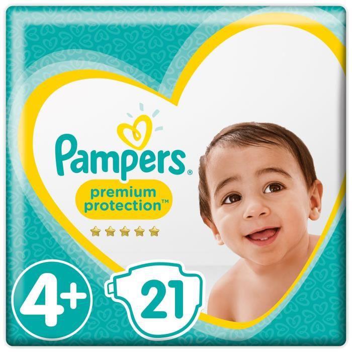 Подгузники Pampers Premium Care 4+, 10-15кг (21шт.) - фото 1 - id-p661868359