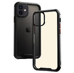 Протиударний бампер-чохол Primolux Refraction Case для смартфону Apple iPhone 12 Mini - Black