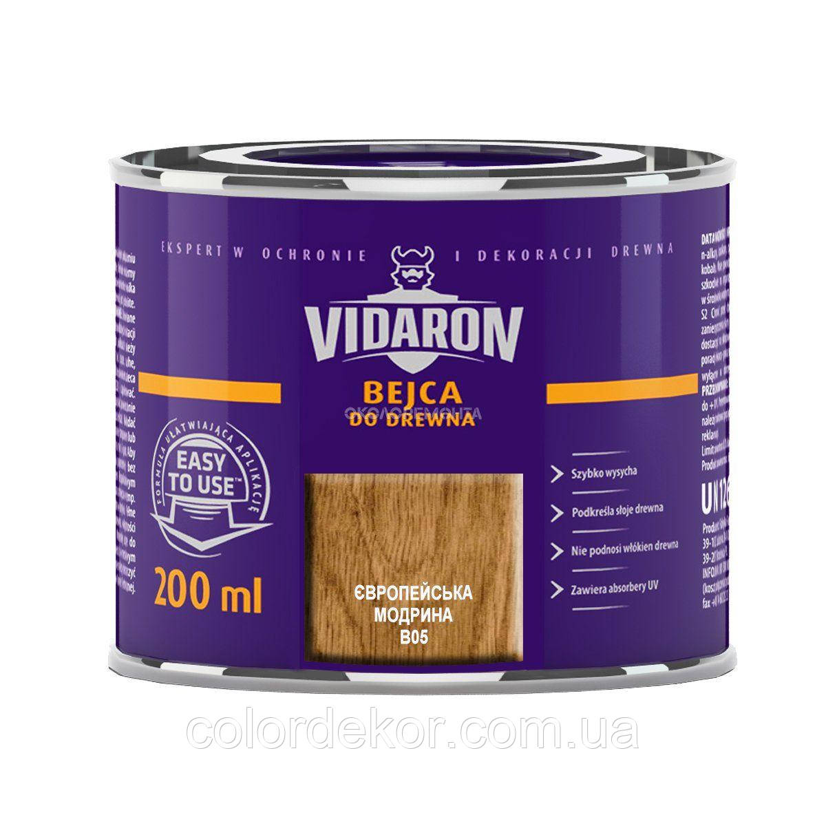 Морилка для дерева Vidaron BEJCA B05 європейська модрина 200 мл