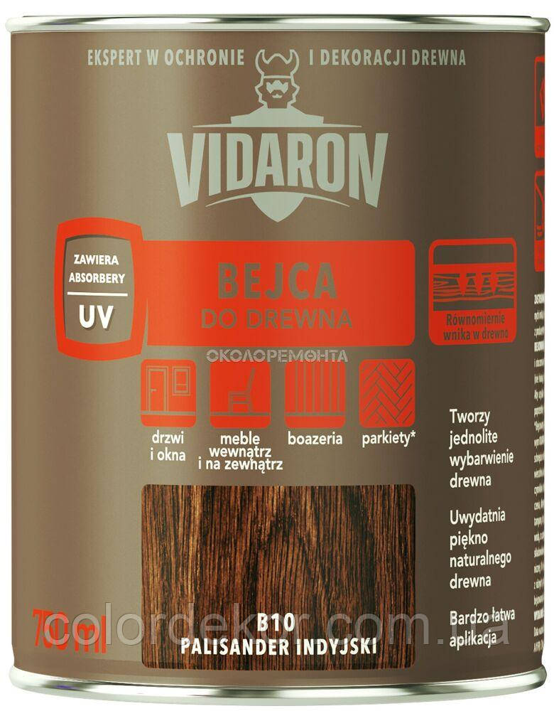 Морилка для дерева Vidaron BEJCA B10 індийська палісандр 750 мл