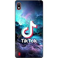 Силіконовий бампер чохол для Samsung A10 Galaxy A105F з малюнком Tik Tok