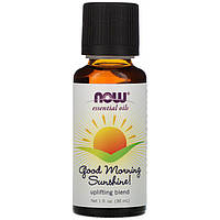 Эфирное масло для повышения настроения NOW Foods, Essential Oils "Good Morning Sunshine" (30 мл)