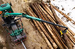 Маніпулятор для вантаження лісу ESSEL EC-125Z