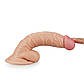 Фалоімітатор Real Extreme Dildo Flesh 7.5", 19х3,7 см., фото 3