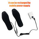 Устілки з підігрівом для взуття від USB. Розмір 41-45, фото 2