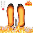 Устілки з підігрівом для взуття від USB. Розмір 41-45, фото 4