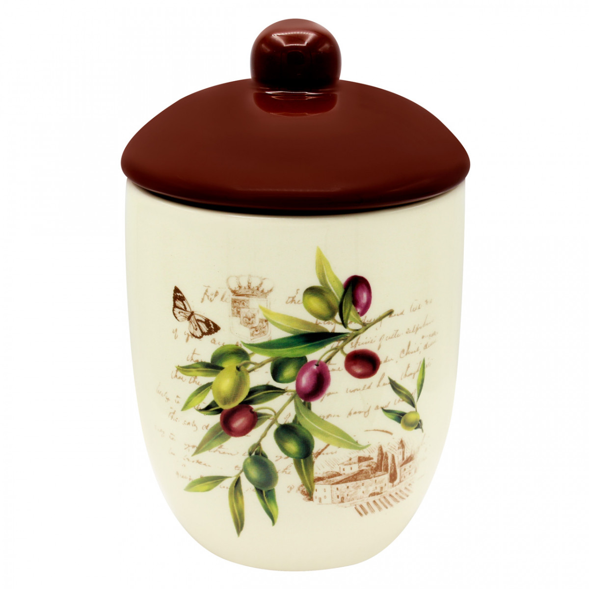 Цукорниця керамічна 520 мл "Оливки" ZF 3528 OL