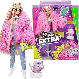 Лялька Барбі Екстра Стильна Модниця - Barbie Extra Style блондинка Mattel GRN28