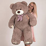 Плюшевий ведмедик Mister Medved Хеппі 130 см Капучино, фото 2