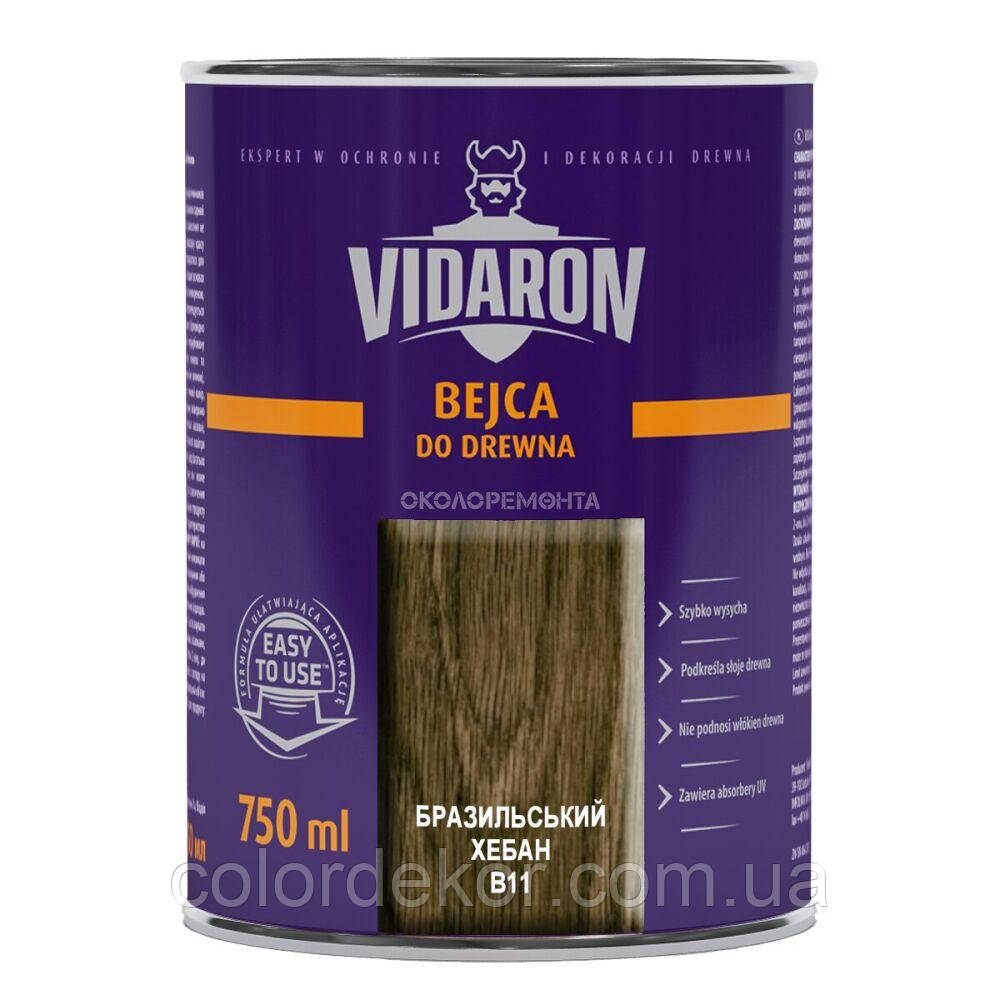 Морилка для дерева Vidaron BEJCA B11 хебан бразильський 750 мл