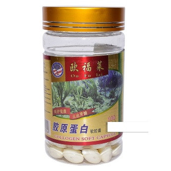 Колаген Collagen капсули для красивої і здорової шкіри Ou Fu Lai, фото 1