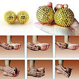 Турмалінові Масажні магнітні кульки (2 шт.) Вековий Схід, фото 2