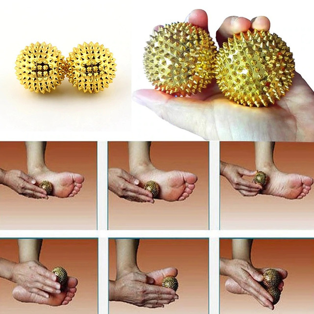 Турмалиновые Массажные магнитные шарики (2 шт.) Вековой Восток