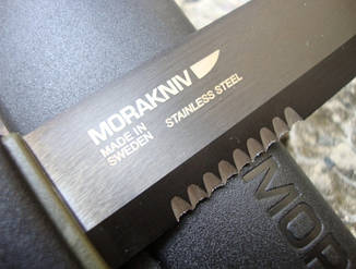 Ніж Мора BushCraft BLACK SRT 12418, фото 4