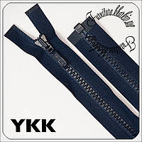 Молния трактор YKK №5 длина 70 см темно-синего цвета цвета №058