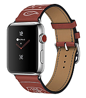 Кожаный ремешок COTEetCI W13 Red для Apple Watch 42/44 мм