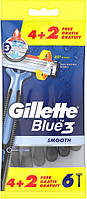 Штани одноразові Gillette Blue3 Smooth, 6 шт.