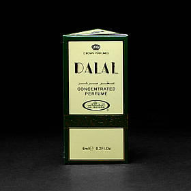 Олійні жіночі парфуми зі східним ароматом цитрусів і ванілі Dalal Al-Rehab 6 мл