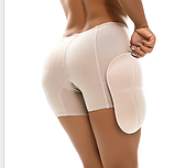 Чорні трусики пушап, корекція в 4 напрямках: живіт, талія, стегна, сідниці, фото 2