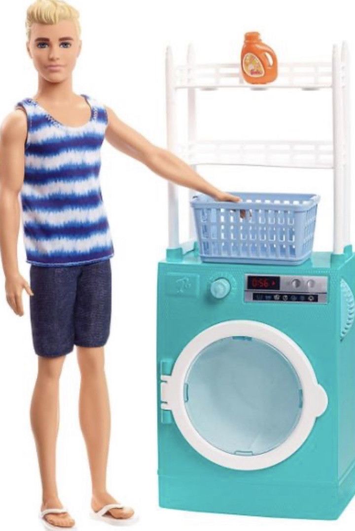 Кен і пральна машинка — Barbie Ken Doll & Laundry Playset