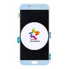 Дисплей Samsung A720F Galaxy A7 2017 + сенсор блакитний TFT