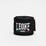Бинты боксерские Leone Black 3,5м, фото 4