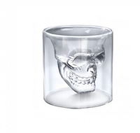 Стекляный стакан Череп (150 мл) Смерть ABC